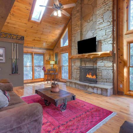 Rushing Waters - Creekside Cabin In North Ga 蓝岭 外观 照片