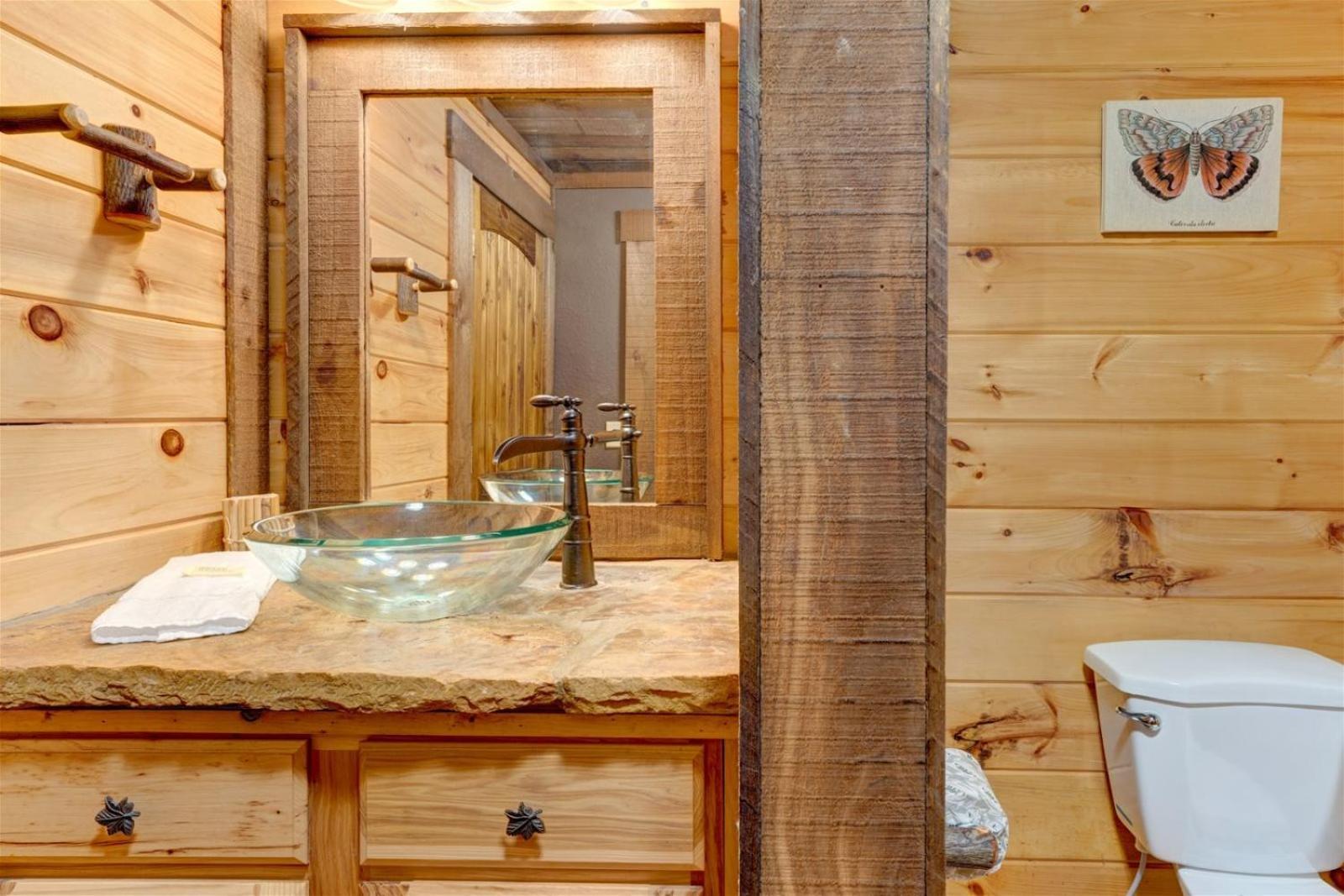 Rushing Waters - Creekside Cabin In North Ga 蓝岭 外观 照片