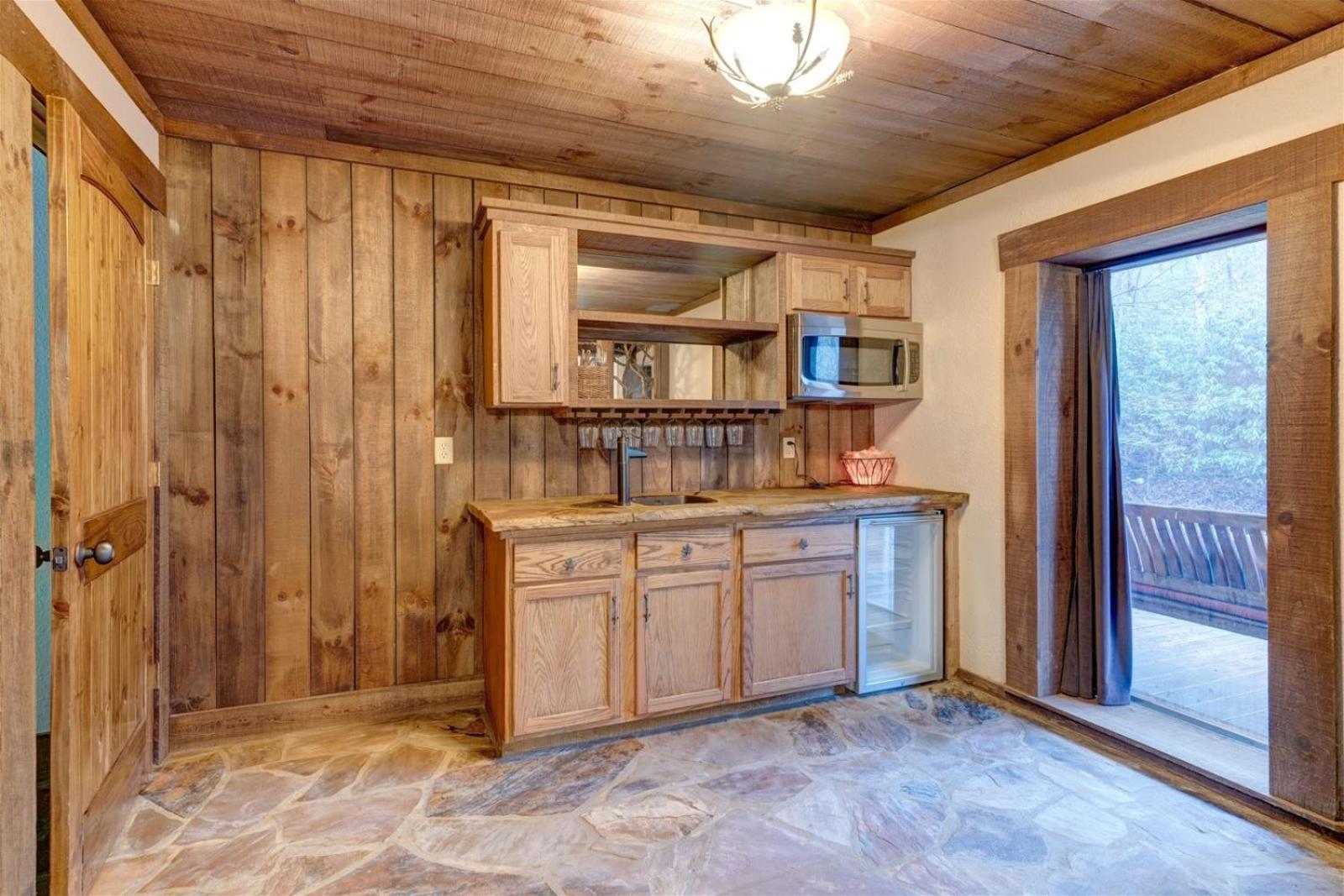 Rushing Waters - Creekside Cabin In North Ga 蓝岭 外观 照片