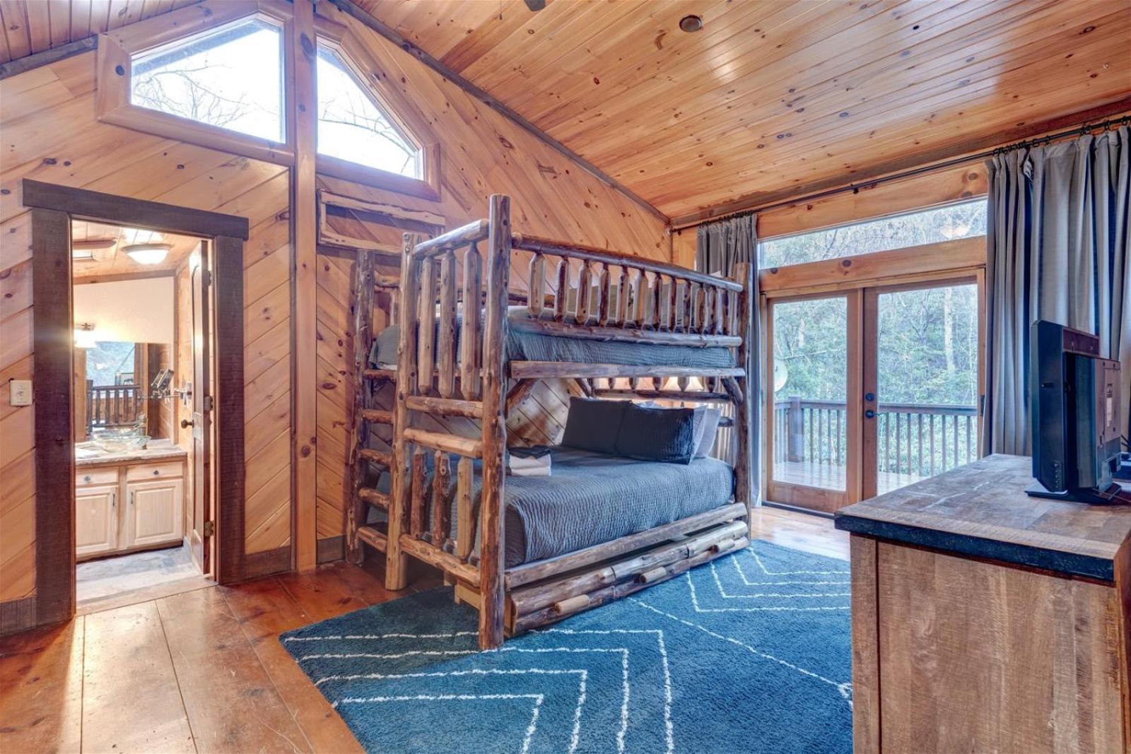 Rushing Waters - Creekside Cabin In North Ga 蓝岭 外观 照片