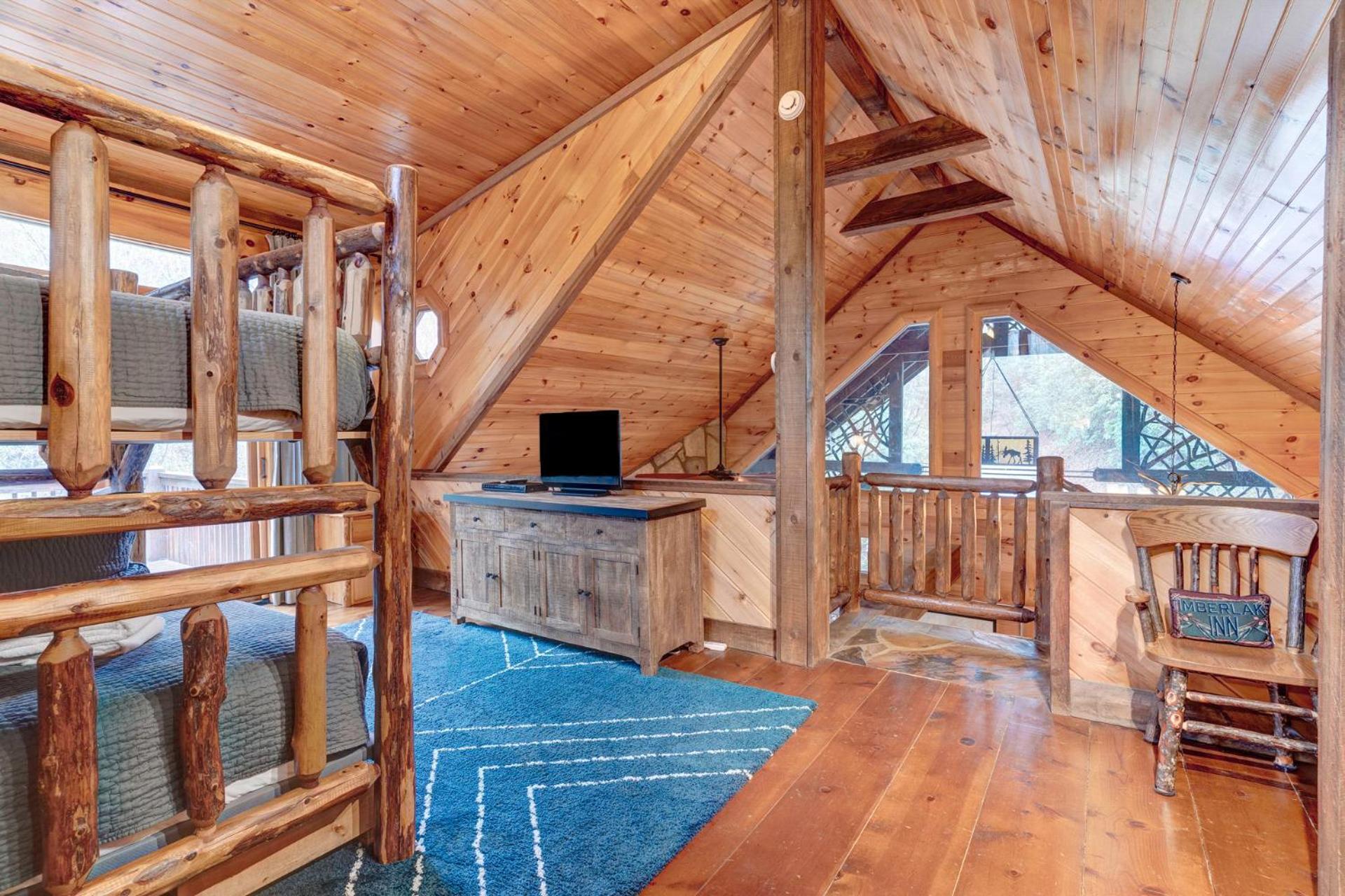Rushing Waters - Creekside Cabin In North Ga 蓝岭 外观 照片